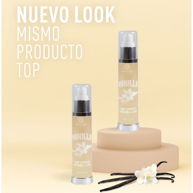 SECRETPLAY - LUBRIFICANTE 2-1 EFEITO TÉRMICO BAUNILHA 50 ML - Image 4