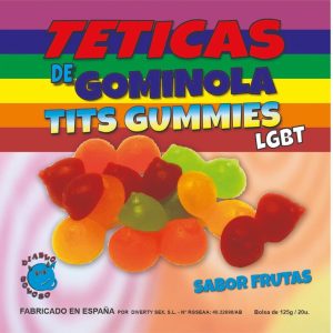 DIABLO GOLOSO - GLITTER ASSORTED GUMMY TEETICS