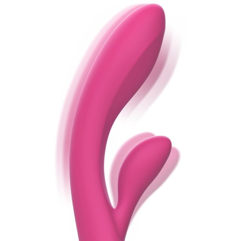 INTENSE - VIBRADOR LUIGI COELHO ROSA SILICONE LÍQUIDO - Image 4