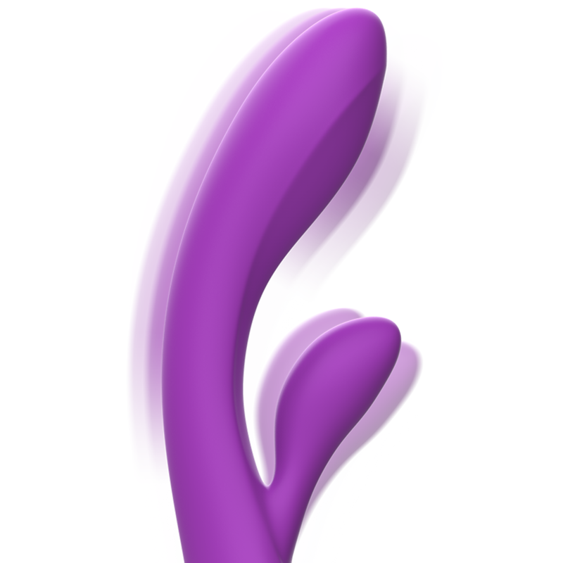 INTENSE - VIBRADOR LUIGI COELHO SILICONE LÍQUIDO ROXO - Image 6