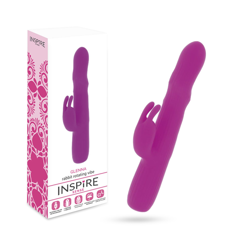 INSPIRE SENSE - GLENNA VIBRATOR RABBIT PURPLE - Image 2