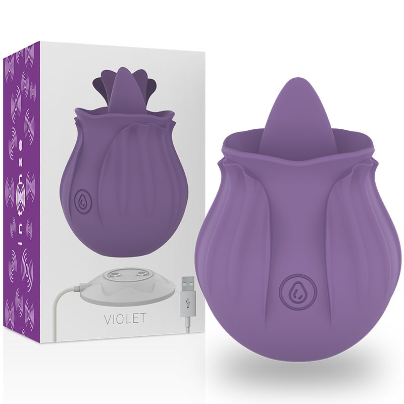 INTENSE - VIOLET CL TORIS STIMULATOR 10 VIBRATIONS LILÁS - Image 3