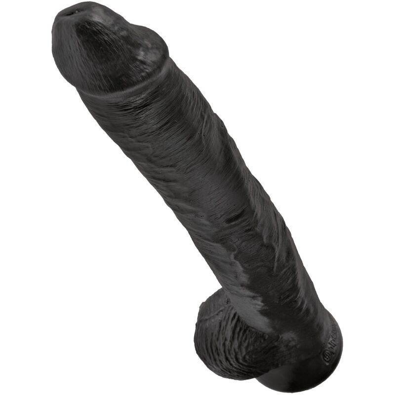 KING COCK - PÊNIS REALÍSTICO COM BOLAS 30.5 CM PRETO - Image 3