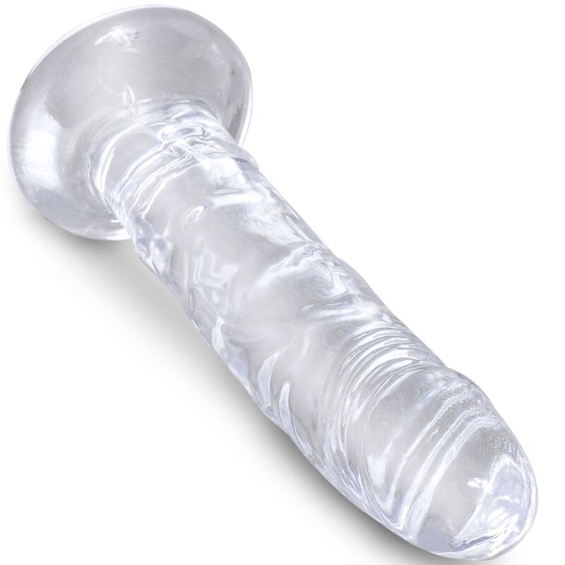 KING COCK - CLEAR PÊNIS REALÍSTICO 15.5 CM TRANSPARENTE - Image 3