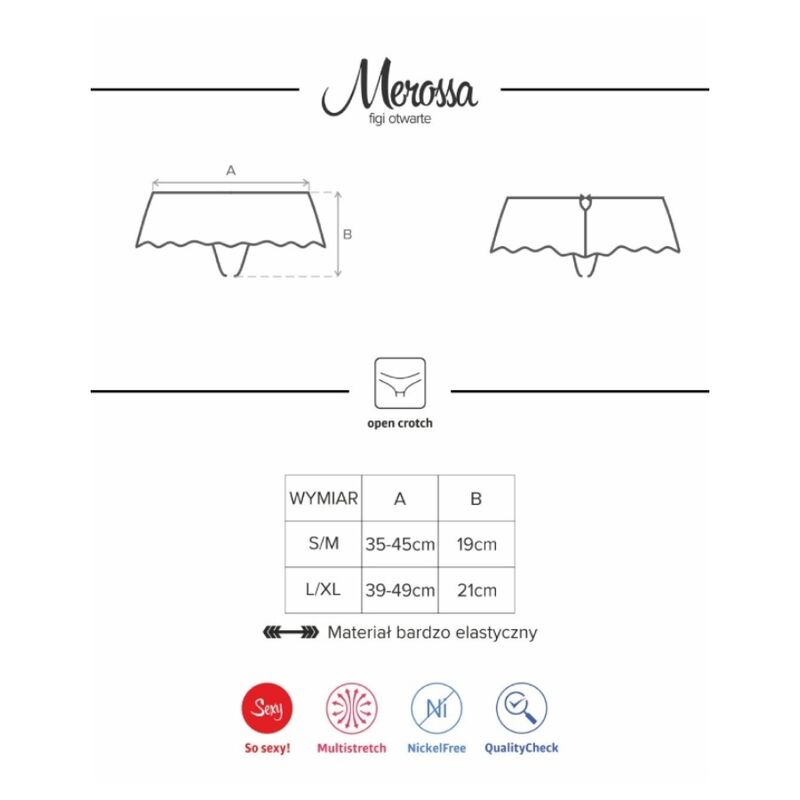 OBSESSIVE - MEROSS A CALAS CROTCHLESS XXL/XXXL - Image 5