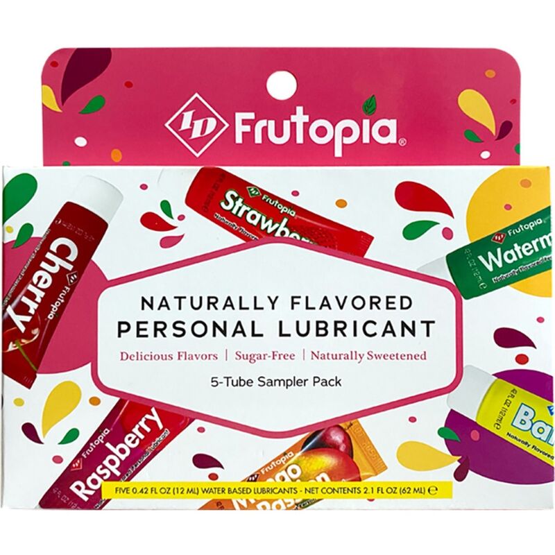ID FRUTOPIA - LUBRIFICANTE SORTIDO 5 PACK 12 ML - Image 3