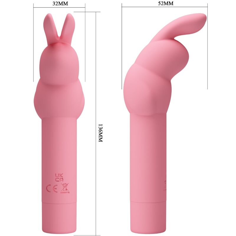 PRETTY LOVE - VIBRADOR COELHO ROSA - Image 5