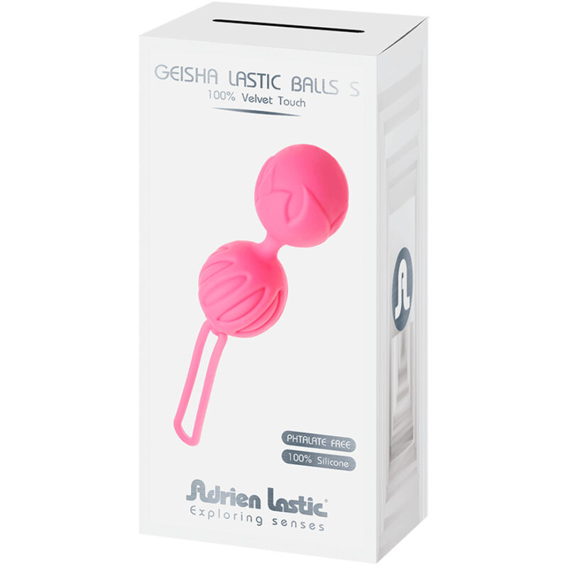 ADRIEN LASTIC - BOLAS DE SILICONE GEISHA LASTIC TAMANHO S ROSA - Image 2