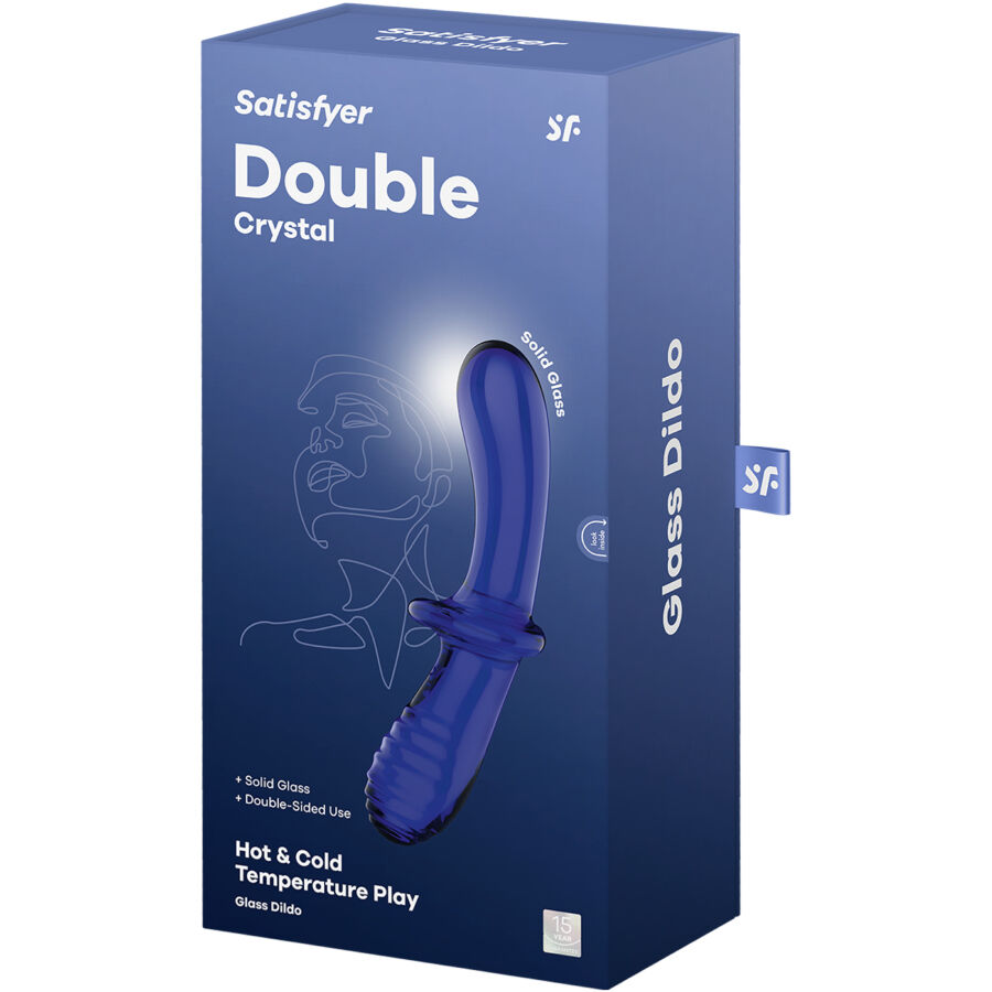 SATISFYER - DILDO DE CRISTAL DUPLO - Image 10