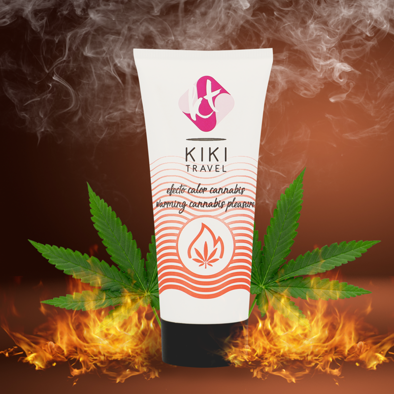 KIKÍ TRAVEL - CANNABIS LUBRIFICANTE DE EFEITO QUENTE 50 ML - Image 5