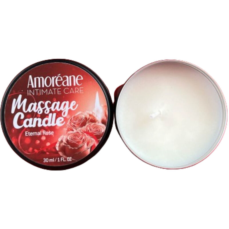 AMOREANE - VELA DE MASSAGEM ROSA ETERNA 30 ML - Image 2