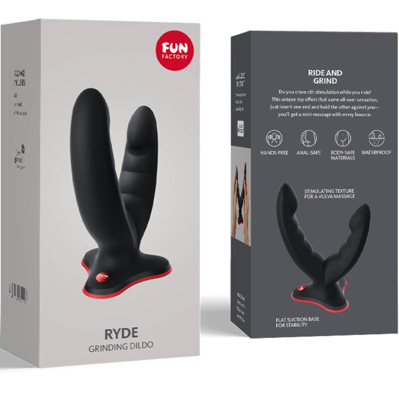 FUN FACTORY - RYDE DILDO DUPLO E MASSAGER - Image 11