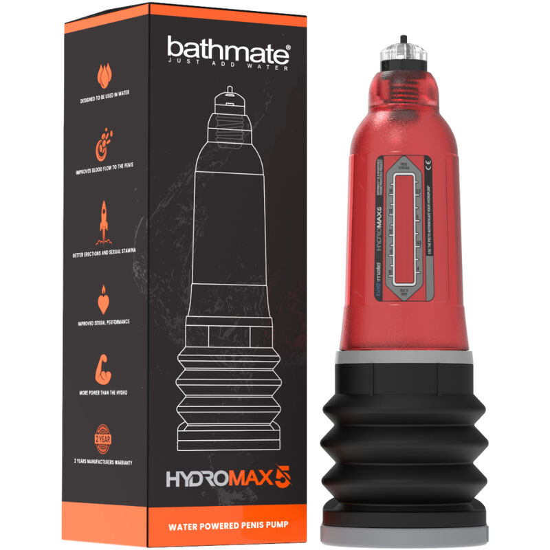 BATHMATE - HYDROMAX 5 X20 VERMELHO - Image 2