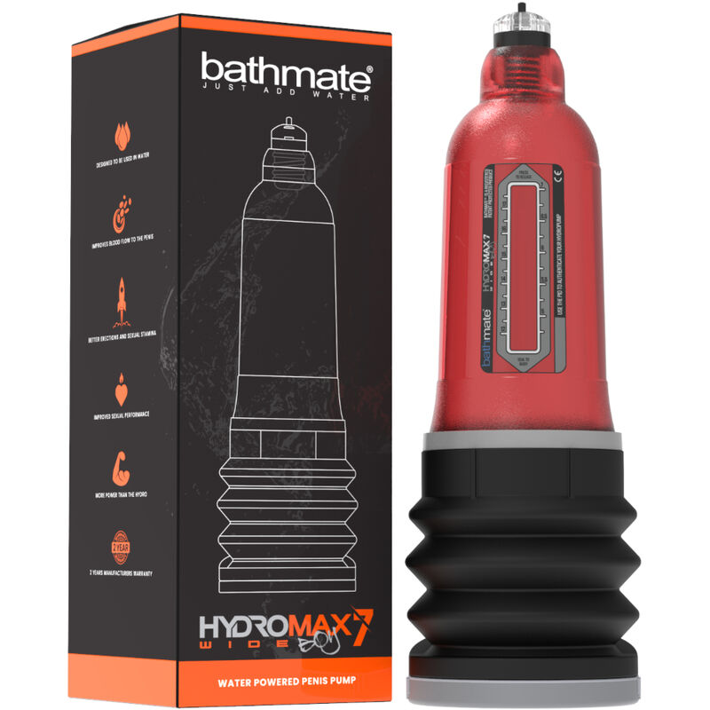 BATHMATE - HYDROMAX 7 WIDE BOY X30 VERMELHO - Image 2
