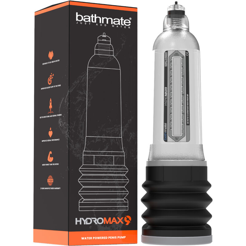 BATHMATE - HYDROMAX 9 BOMBA DE AUMENTO DO PÉNIS TRANSPARENTE - Image 2