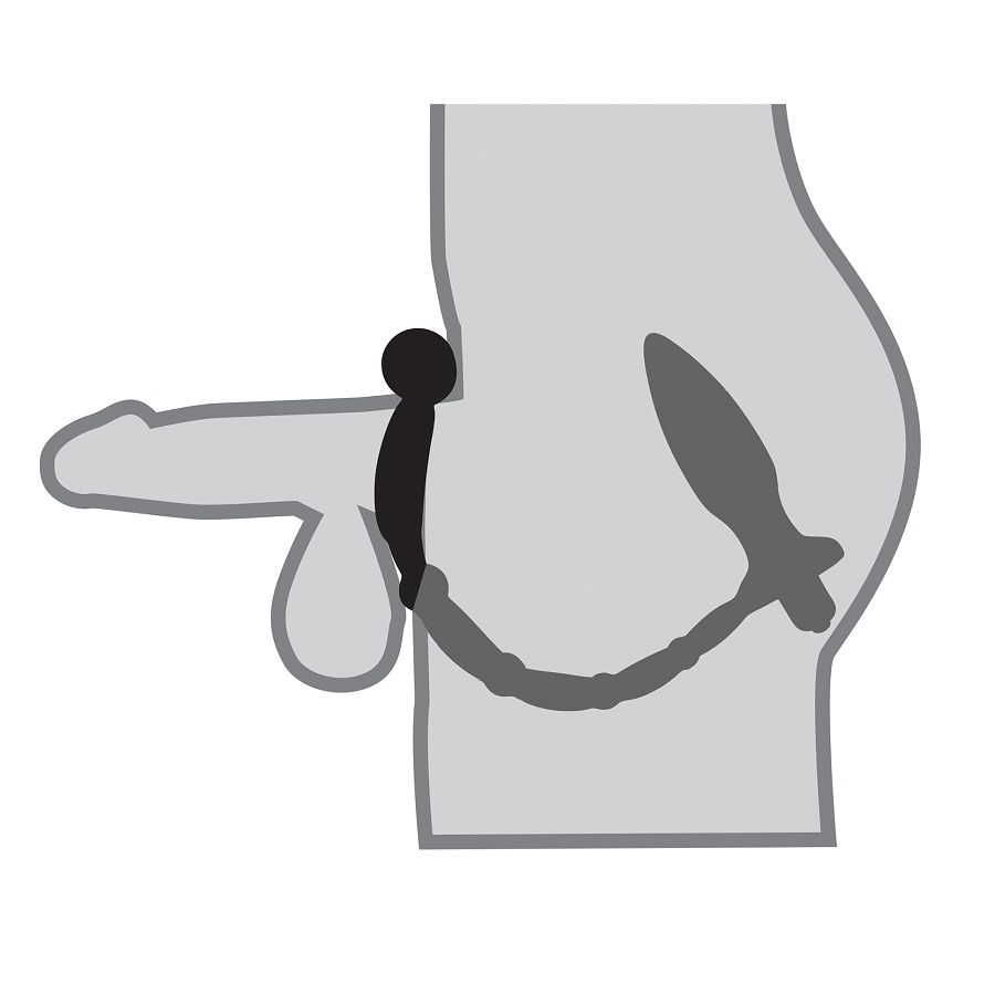 ANAL FANTASY - MINI ESTIMULADOR ANAL COM ANEL E BALA VIBRANTE - Image 2