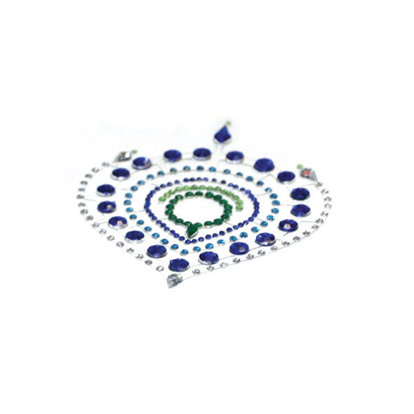 BIJOUX - INDISCRETS FLAMBOYANT AZUL E VERDE - Image 5