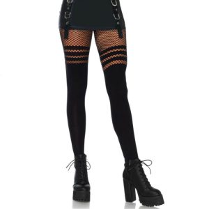 LEG AVENUE - PANTYHOUSE COM LISTRAS FISNHET