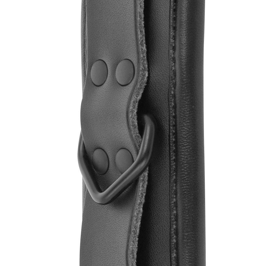 DARKNESS - ALGEMAS DE TORNOZELO AJUSTÁVEIS COURO PRETO - Image 4