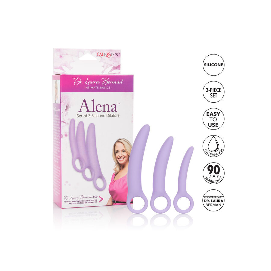 CALIFORNIA EXOTICS - DR LAURA BERMAN ALENA CONJUNTO DE 3 DILATADORES DE SILICONE - Image 4