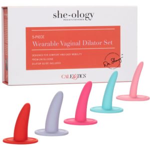 CALIFORNIA EXOTICS - KIT 5 PCS DILATADORES VAGINAIS OU ANAIS MULTICOLOR