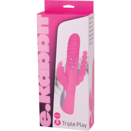 SEVEN CREATIONS - E COELHO TRIPLE PLAYVIBRADOR DE ESTIMULAO TRIPLA ROSA - Image 2