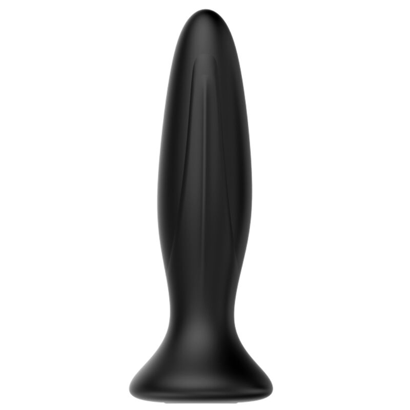 MR PLAY - PLUG ANAL VIBRADOR PRETO RECARREGVEL - Image 3
