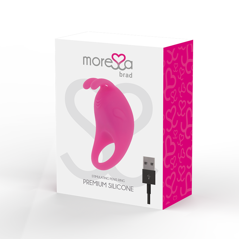 MORESSA - BRAD PREMIUM SILICONE RECARREGVEL ROSA - Image 3