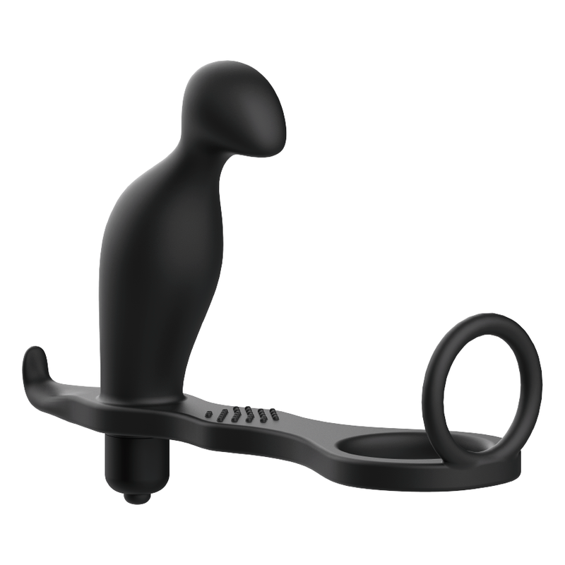 ADDICTED TOYS - PLUG ANAL - COM ANEL DE SILICONE PRETO 12 CM - Image 3