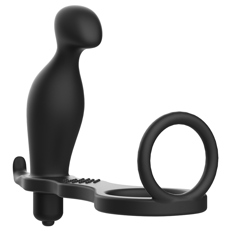 ADDICTED TOYS - PLUG ANAL - COM ANEL DE SILICONE PRETO 12 CM - Image 2