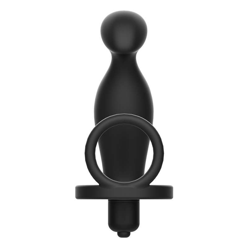 ADDICTED TOYS - PLUG ANAL - COM ANEL DE SILICONE PRETO 12 CM - Image 4